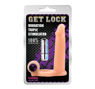 Get Lock Titreşimli Protez Penis Halkası