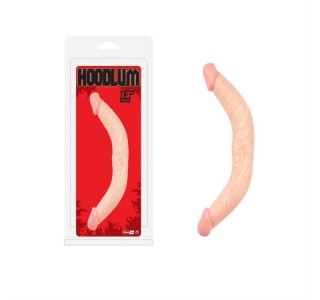 Hoodlum Çift Taraflı 33cm Ten Rengi Dildo