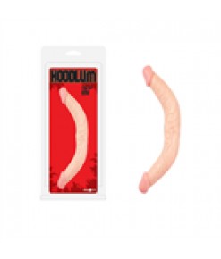 Hoodlum Çift Taraflı 33cm Ten Rengi Dildo