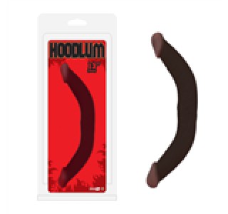 Hoodlum Çift Taraflı 33cm Zenci Dildo