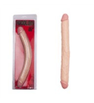 Hoodlum Çift Taraflı 43cm Ten Rengi Dildo