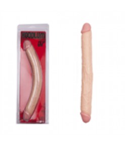 Hoodlum Çift Taraflı 43cm Ten Rengi Dildo