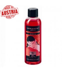 Hot Shiatsu Çilek Aromalı Lüks Masaj Yağı