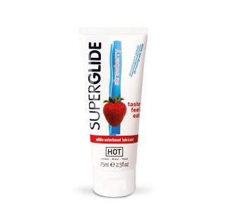 Hot Superglide Çilek Aromalı Kayganlaştırıcı Jel