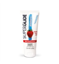 Hot Superglide Çilek Aromalı Kayganlaştırıcı Jel