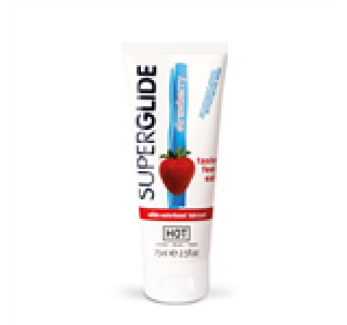 Hot Superglide Çilek Aromalı Kayganlaştırıcı Jel