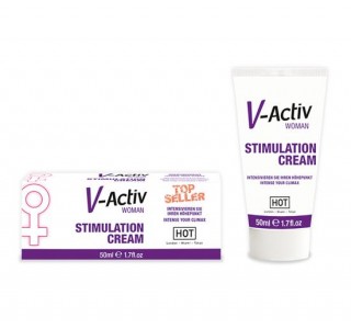 Hot V-Activ Stimulation Cream For Women