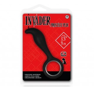 Invader Prostate Plug Siyah Anal Tıkaç II