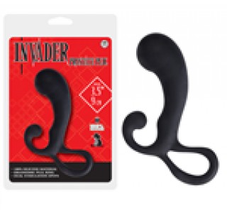 Invader Prostate Plug Siyah Anal Tıkaç Model 2