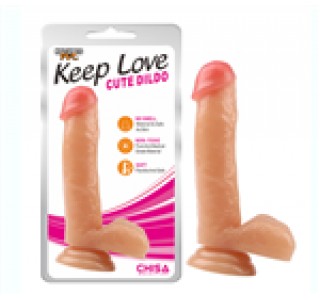 Keep Love 17.8cm Gerçekçi Dildo No:4