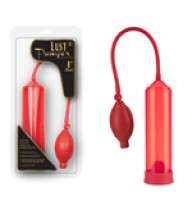 Lust Pumper Vacuum (Kırmızı) Penis Pompası
