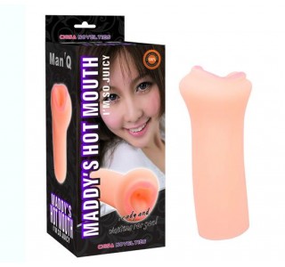 ManQ Suni Oral Mastürbatör + HEDİYELİ