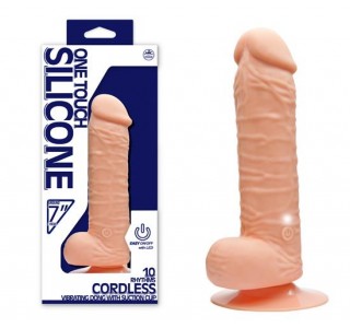 One Touch Silicone 18cm Kablosuz Vibratör - Ten Model 2