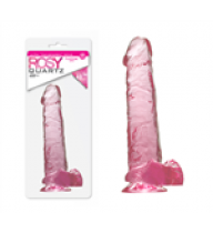 Quartz Rosy Şeffaf Jel Dildo..