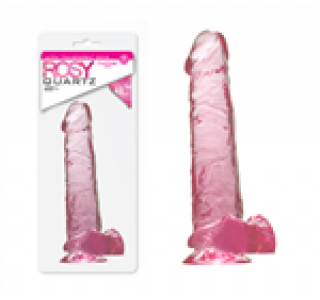 Quartz Rosy Şeffaf Jel Dildo..