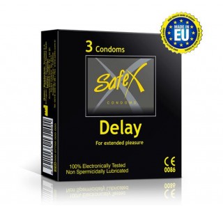 Safex Condom Geciktirici Kremli - 3lü Paket