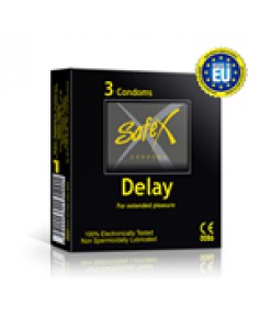 Safex Condom Geciktirici Kremli - 3lü Paket