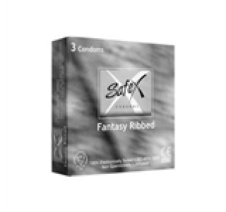 Safex Prezervatif Tırtıklı (3´lü Paket)