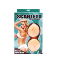 Scarlett Sexy Blonde Gerçekçi Sarışın Şişme Bebek