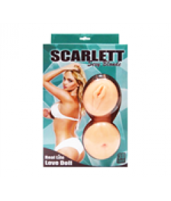 Scarlett Sexy Blonde Gerçekçi Sarışın Şişme Bebek