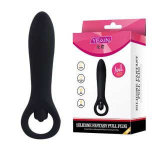 Silicone Fantasy Titreşimli Anal Tıkaç (Plug)