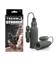 Tremble Stroker Titreşimli Modern Mastürbatör - Gri..